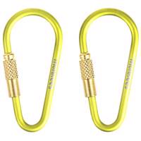 کارابین مانکیز مدل 3201 بسته 2 عددی Munkees 3201 Carabiner Pack of 2