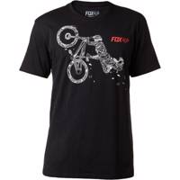 تی شرت آستین کوتاه مردانه فاکس مدل Big Bend Fox Big Bend Short Sleeve T-Shirt For Men