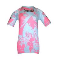 تی شرت آستین کوتاه ورزشی زنانه دراگون دو مدل Rashguard 161102 Dragon Do Rashguard 161102 Short Sleeve T Shirt For Women