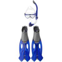 مجموعه عینک غواصی، اسنورکل و فین اسپیدو مدل Glide Speedo Glide Mask Snorkel And Fin Set