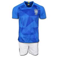 پیراهن شورت تمرینی برزیل مدل Away-2018