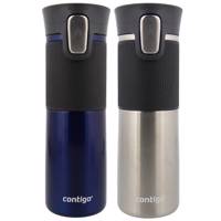 ماگ مسافرتی کانتیگو مدل Spill-Proof حجم 473 میلی لیتر بسته 2 عددی Contigo Spill-Proof 473 mil Mug 2PCS