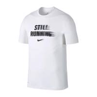تی‌شرت ورزشی مردانه نایکی مدل white Dri-FIT Slogan