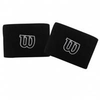 مچ بند ویلسون مدل W Black Wilson W Black Wristbands