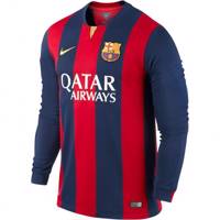 پیراهن تیم بارسلونا نایکی مدل FCB Home Stadium Nike FCB Home LS Stadium Jersey Teams For Men