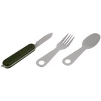 مجموعه قاشق، چنگال و چاقو سفری مدل S003 S003 Camping Cutlery Set