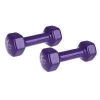 دمبل شش‌ ضلعی 2.5 کیلوگرمی اکستریم فیتنس بسته 2 عددی - 2.5Kg Hexagonal Xtreme Fitness Dumbbell Pack Of 2