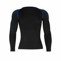 بلوز لایه اول مردانه مشکی آبی مدل3.0 Art.214 Longsleeve Men 3.0 roundneck