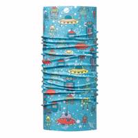 دستمال سر وگردن باف مدل 115088.707.10 BABY HIGH UV BUFF - SPACE ROBOTS BLUE